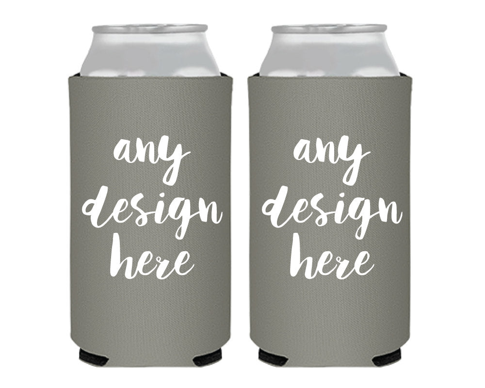 Custom Foam Slim Can Coolers