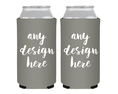 Custom Foam Slim Can Coolers