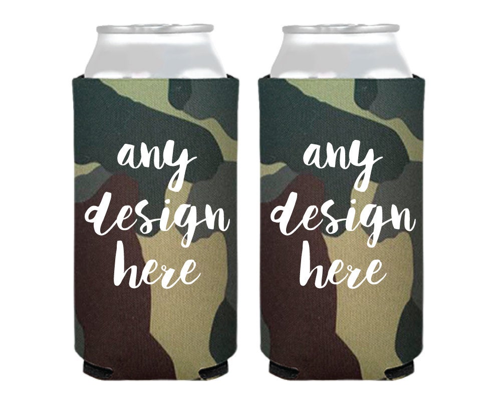 Custom Foam Slim Can Coolers