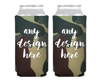 Custom Foam Slim Can Coolers