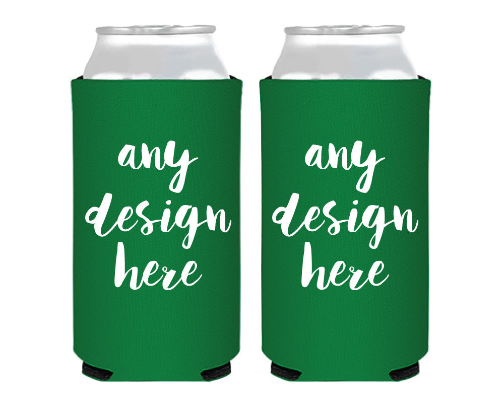 Custom Foam Slim Can Coolers