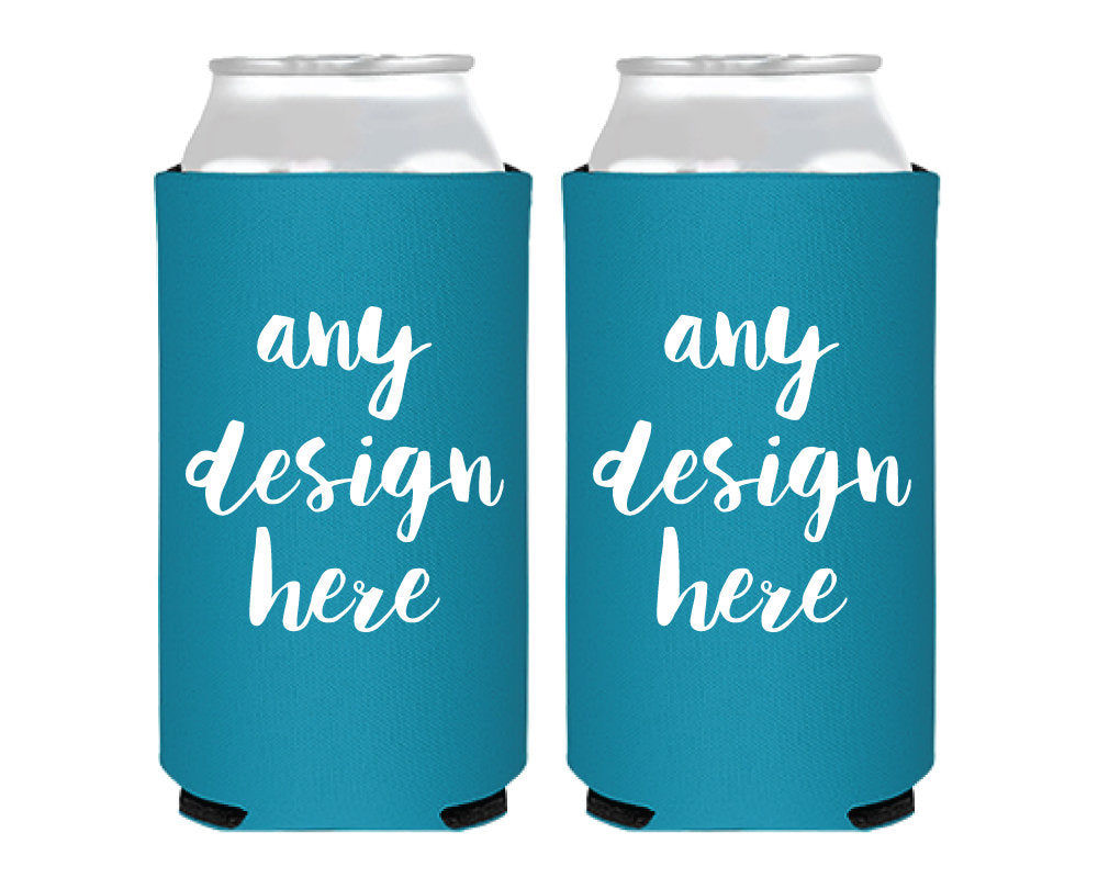 Custom Foam Slim Can Coolers