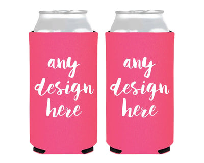 Custom Foam Slim Can Coolers