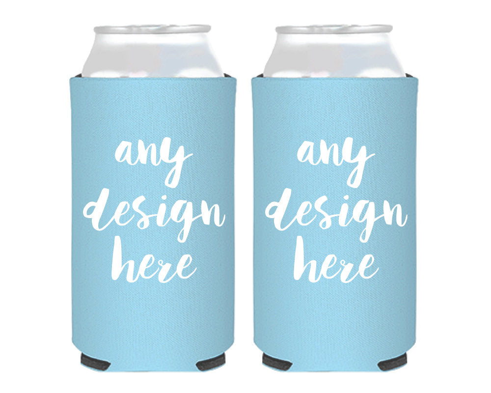 Custom Foam Slim Can Coolers