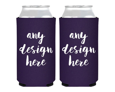 Custom Foam Slim Can Coolers
