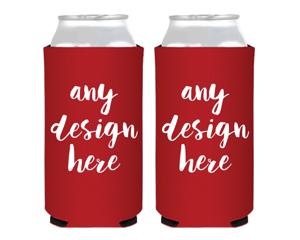 Custom Foam Slim Can Coolers