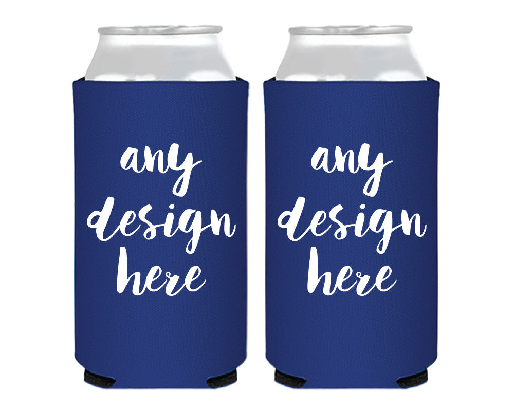 Custom Foam Slim Can Coolers