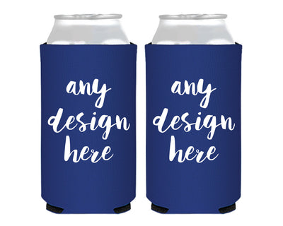 Custom Foam Slim Can Coolers