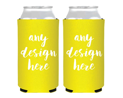 Custom Foam Slim Can Coolers