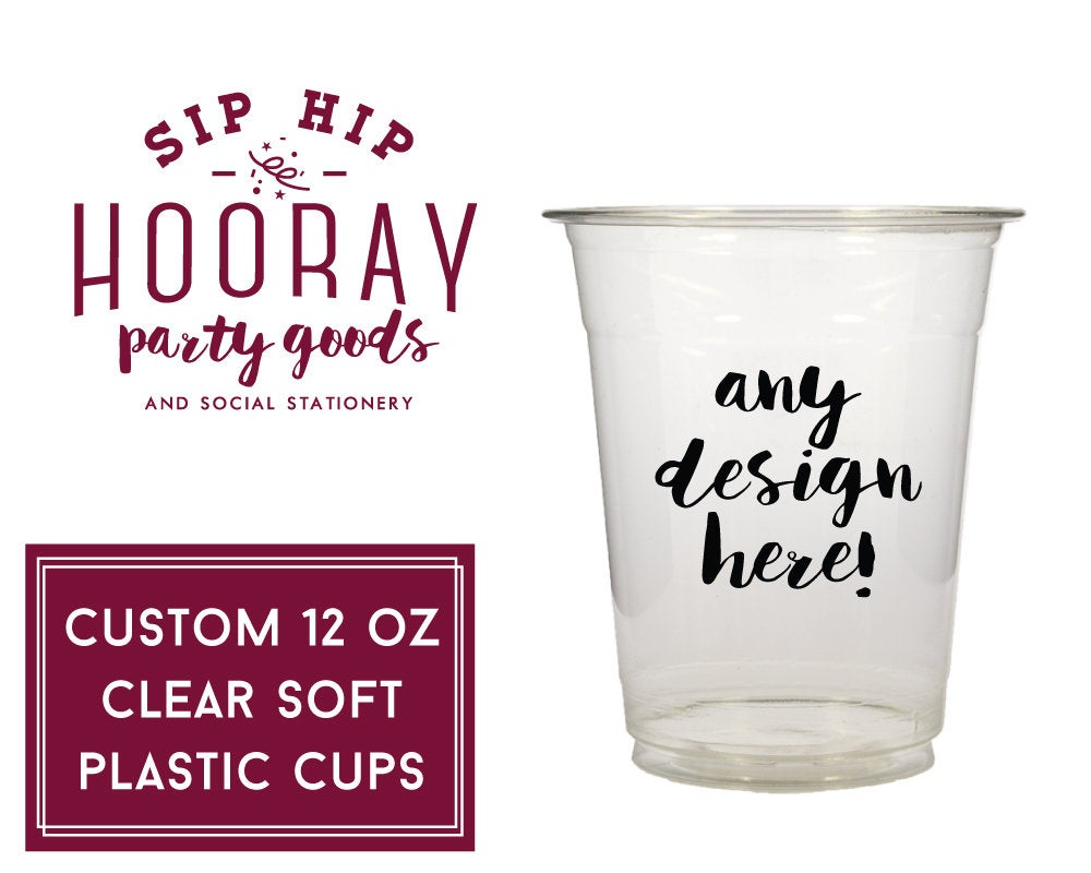 12oz Soft Plastic Cups
