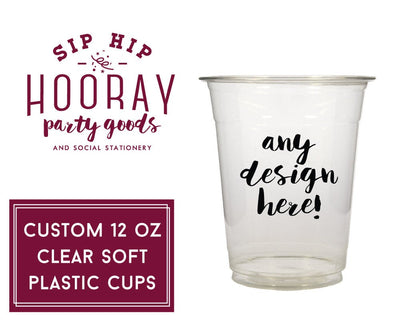 12oz Soft Plastic Cups