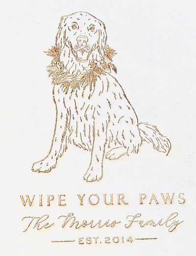 Pet Drawing Guest Towels