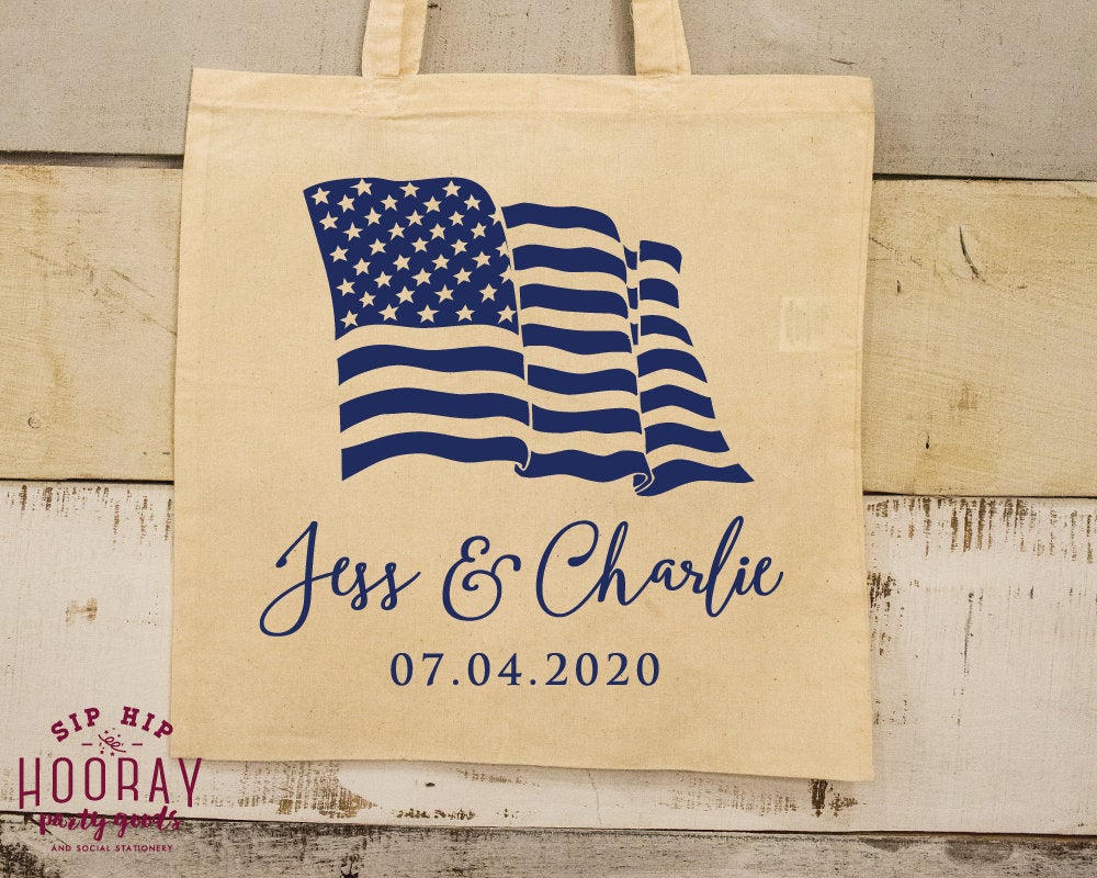 4th of July Tote Bags #2130