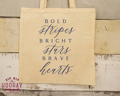 Stars & Stripes Tote Bags #2133