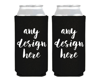 Custom Party Favor Foam Slim Can Coolers
