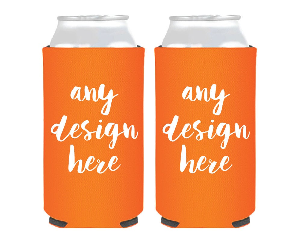 Custom Foam Slim Can Coolers