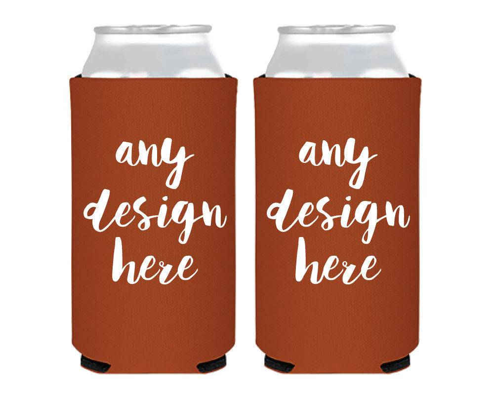 Custom Foam Slim Can Coolers