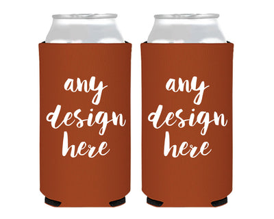 Custom Foam Slim Can Coolers
