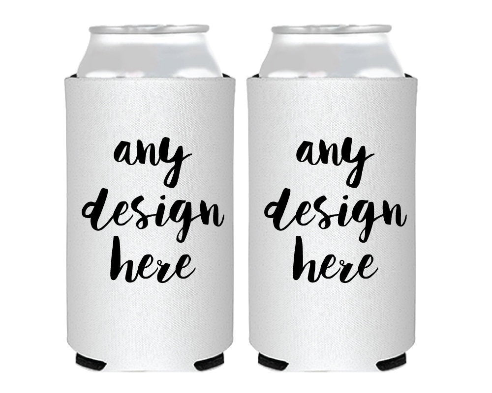 Custom Foam Slim Can Coolers