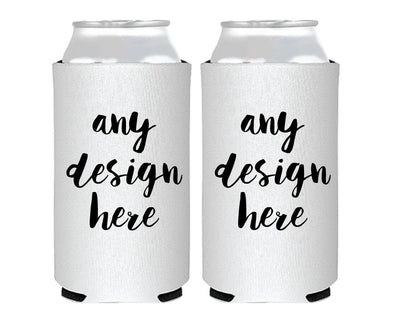 Custom Foam Slim Can Coolers
