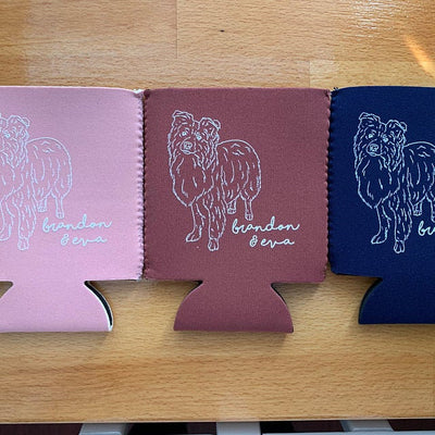 Neoprene Pet Drawing Can Cooler