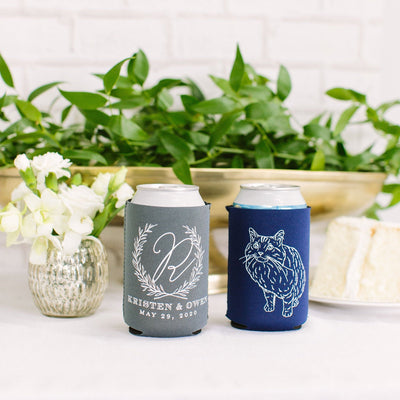 Neoprene Custom Pet Sketch Can Cooler