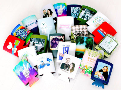 Full Color Sublimation Can Coolers