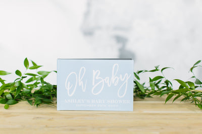 Custom Baby Shower Guest Book