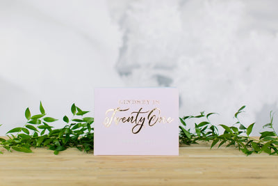 21st Birthday Party Custom Guest Book