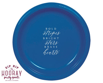 Patriotic Cake Plates #2133