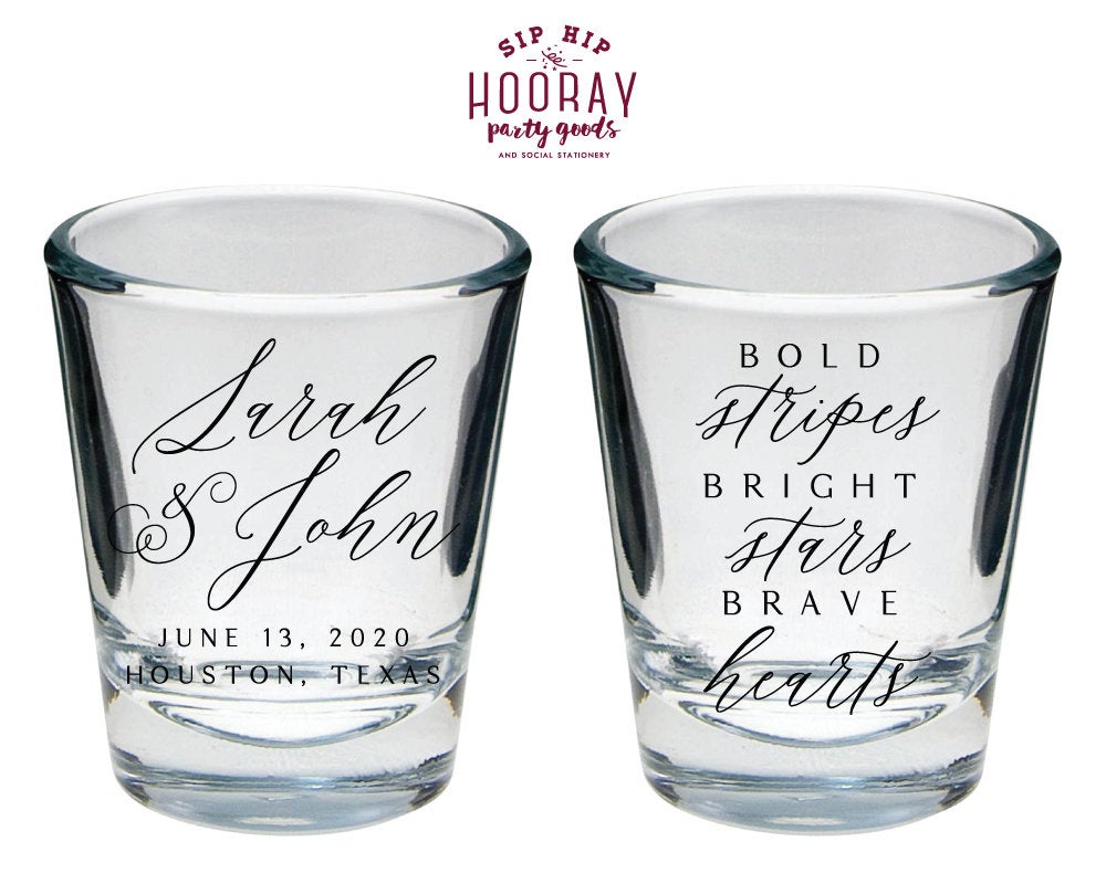 Stars & Stripes Shot Glasses #2133