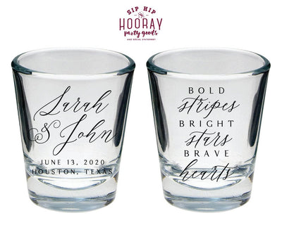 Stars & Stripes Shot Glasses #2133