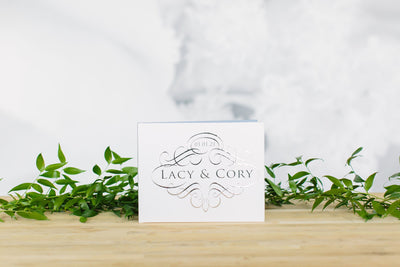 Custom Hardcover Foil Guest Book