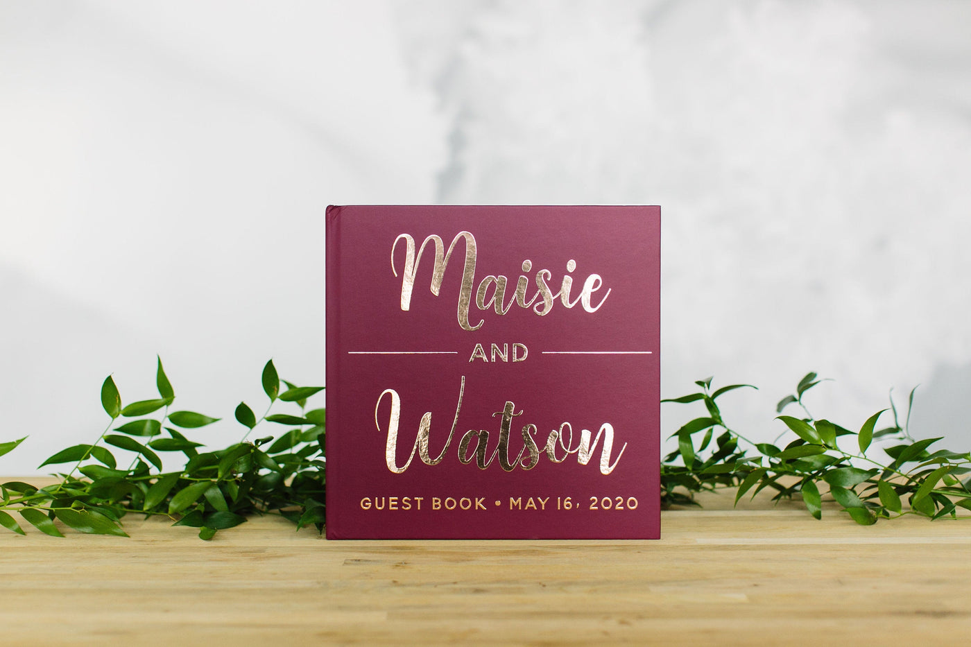 Hardcover Wedding Guest Book