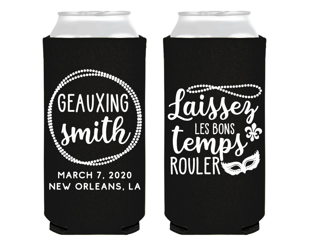 Geauxing Nola Foam Slim Can Design #0125