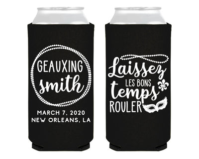 Geauxing Nola Foam Slim Can Design #0125
