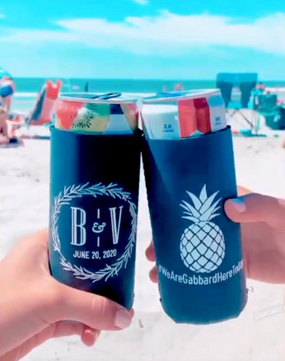 Custom Design Neoprene Slim Can Coolers
