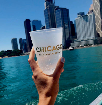 Cheers to 30 Years Frosted Cups #1436