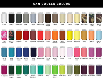 Neoprene Custom Pet Portrait Can Coolers