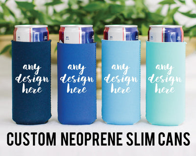 Quarantine Partners for Life Neoprene Slim Can Cooler