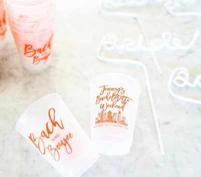 Cheers to 30 Years Frosted Cups #1436
