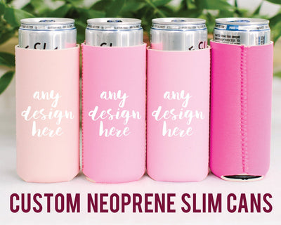 Quarantine Partners for Life Neoprene Slim Can Cooler