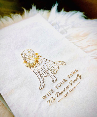 I Do Too Pet Drawing Beverage Napkins