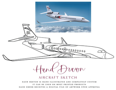 Custom Aircraft Drawing