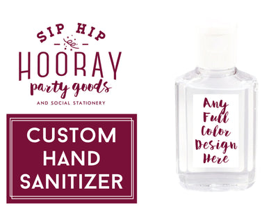 Full Color Custom Hand Sanitizer