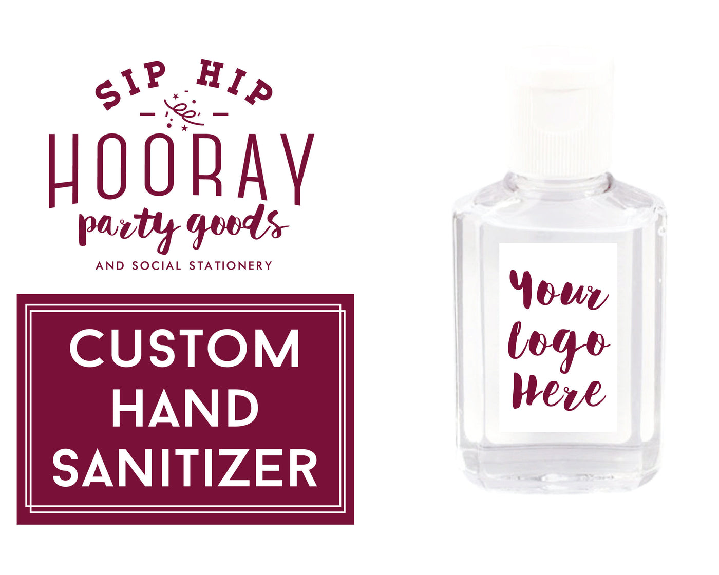 Full Color Custom Hand Sanitizer
