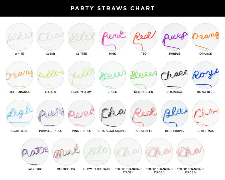 Custom Bachelorette Party Straw