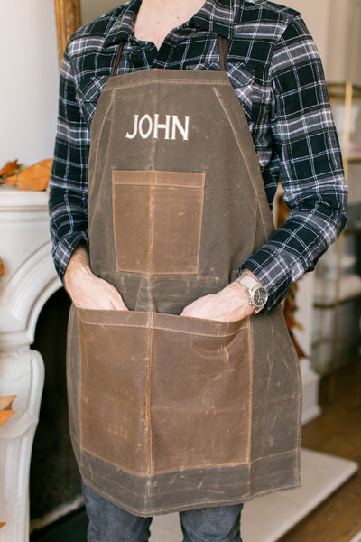 Waxed Canvas Utility Apron
