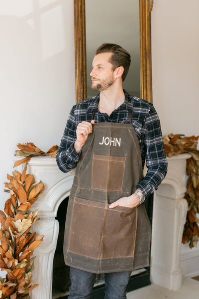 Waxed Canvas Utility Apron