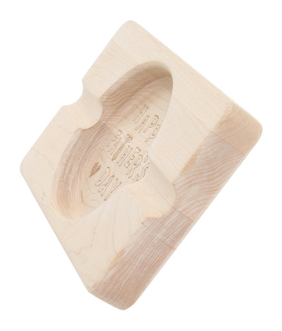Engraved Double Cigar Ashtray
